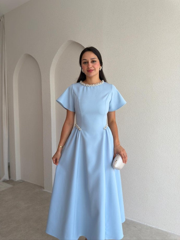 The Seraphina Dress Blue