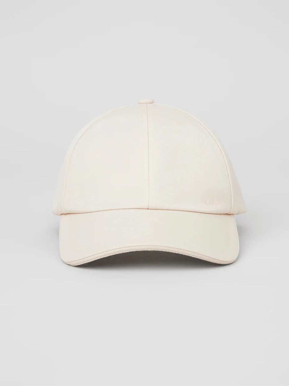Satin Off Duty Cap - Cream