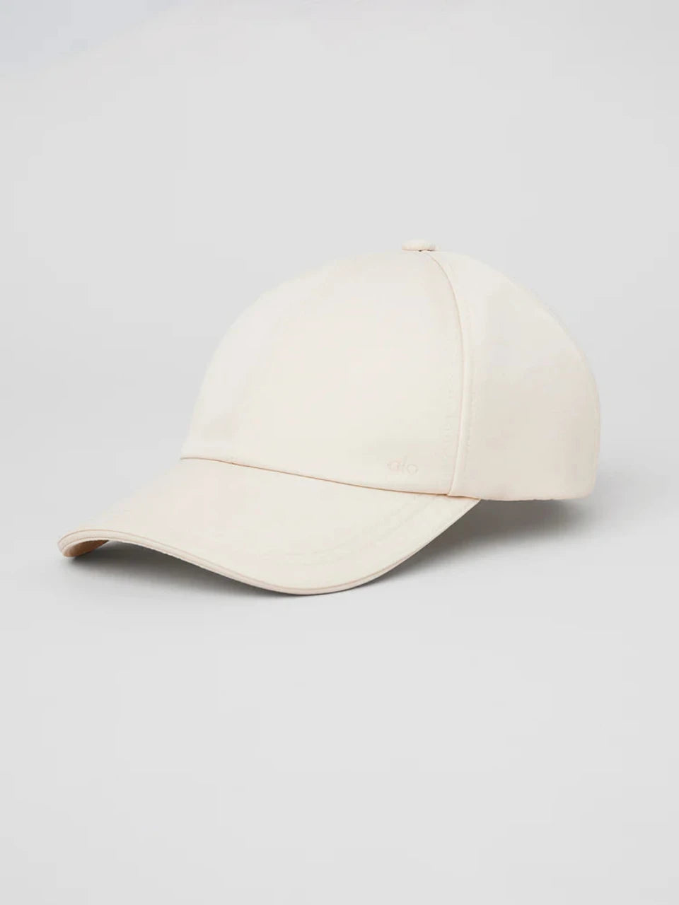 Satin Off Duty Cap - Cream