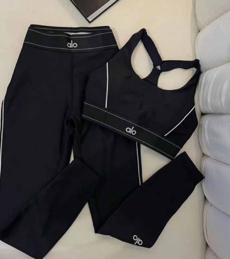 Airlift High-Waist Tights and Bra Set