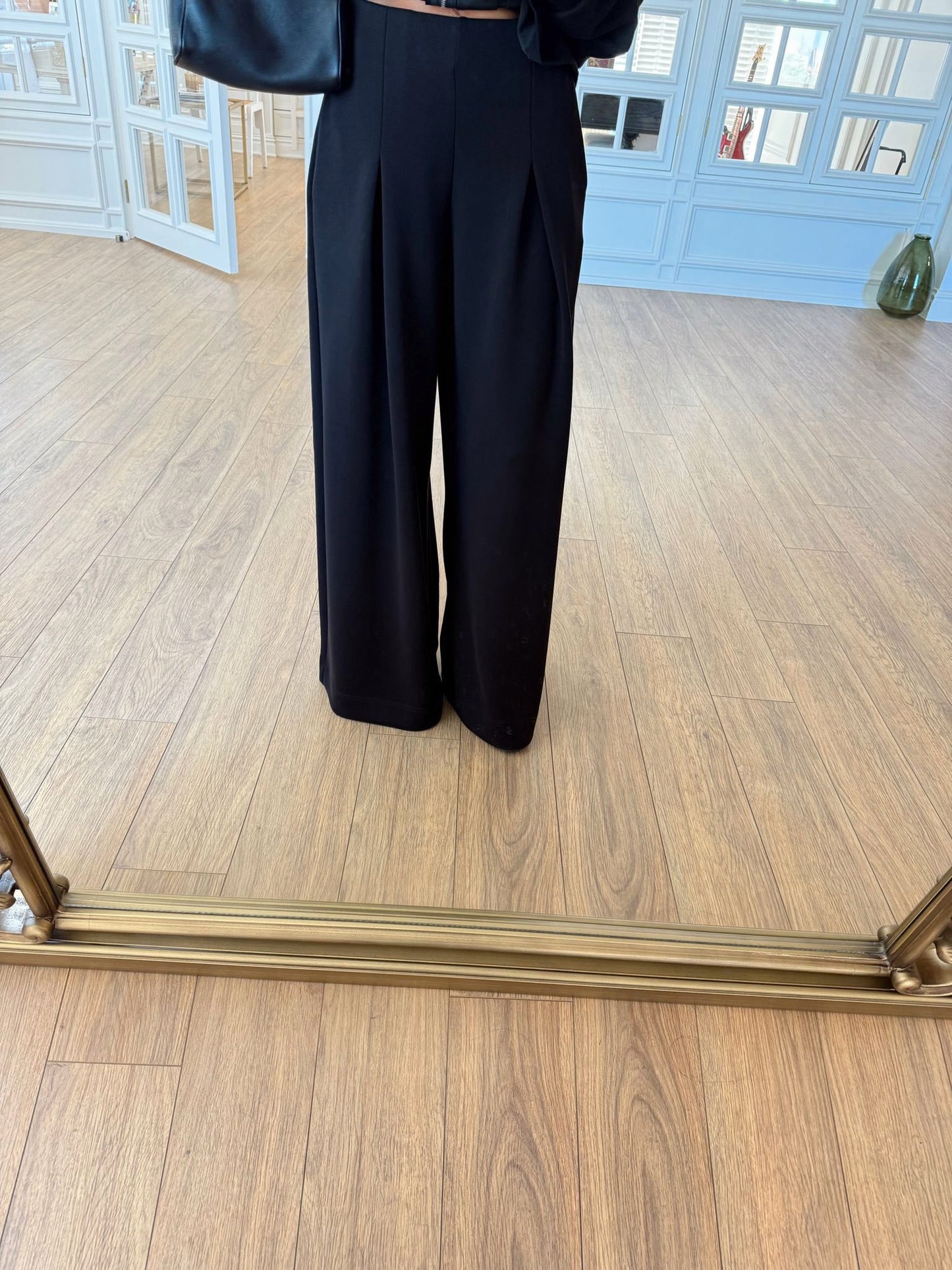 Premium Modal Tracksuit Set Black
