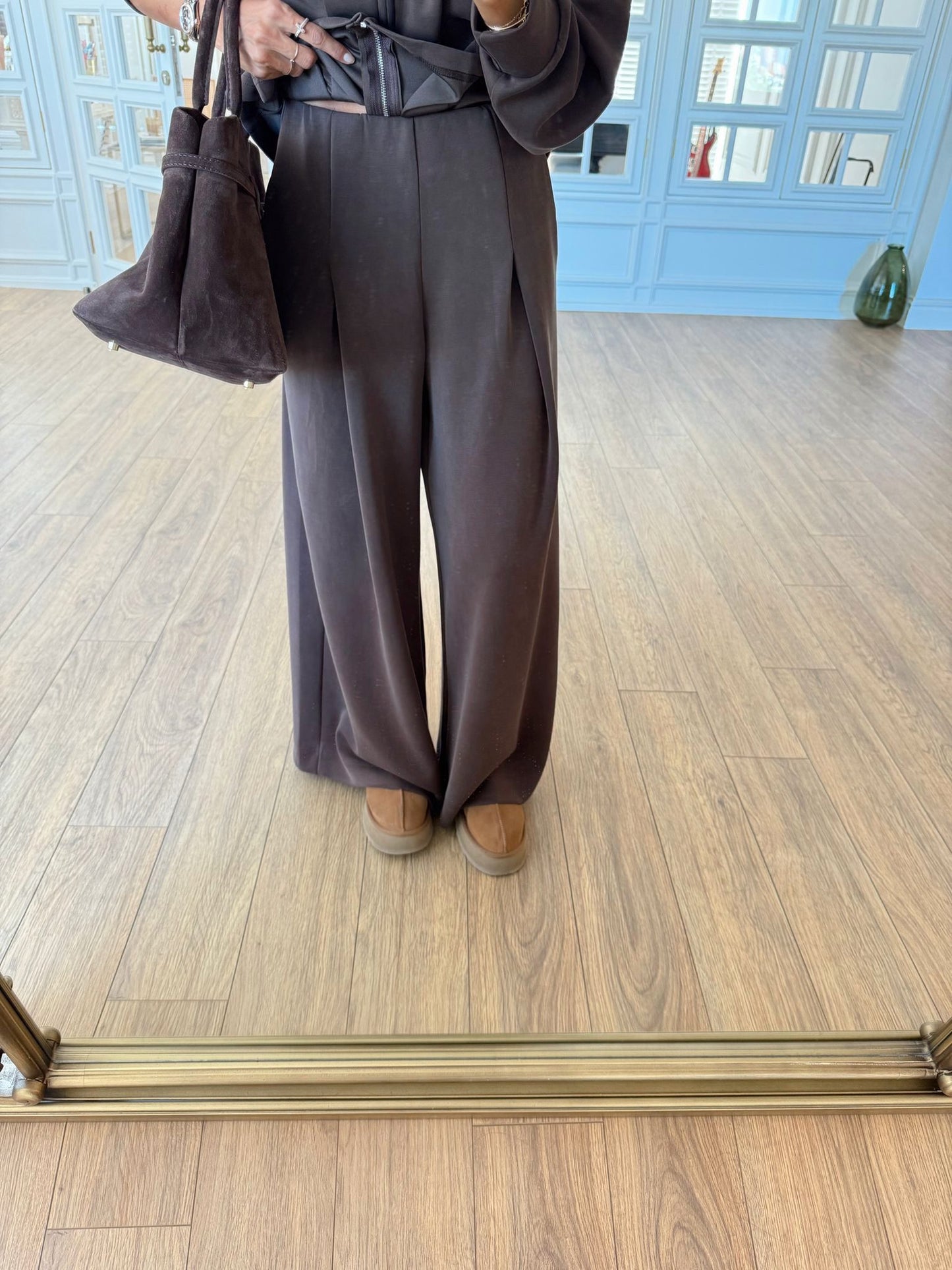 Premium Modal Tracksuit Set Anthracite