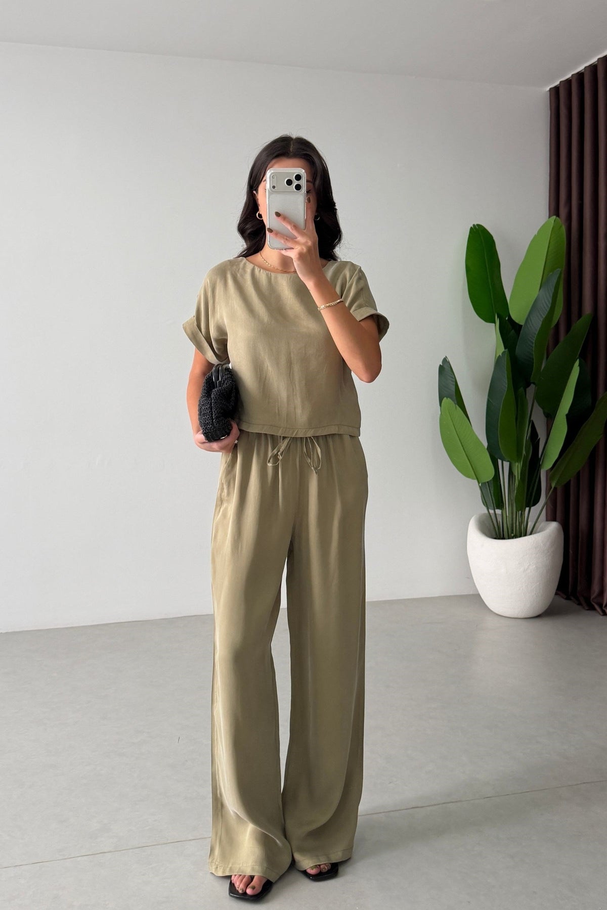 Eva Co-Ord Set Sage