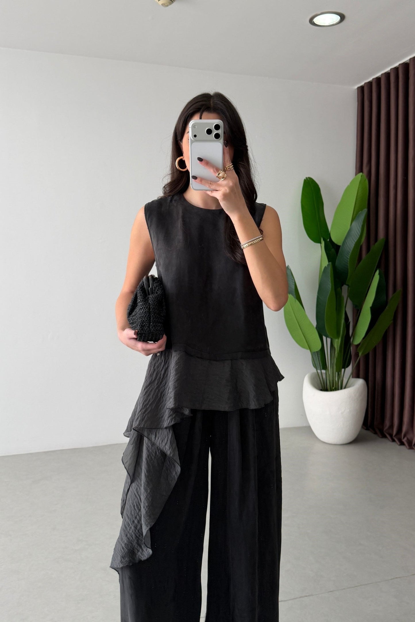 Sienna Cascade Set Black