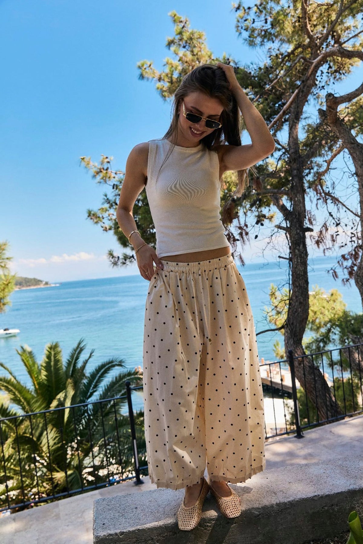 Sienna Polka Dot Pants