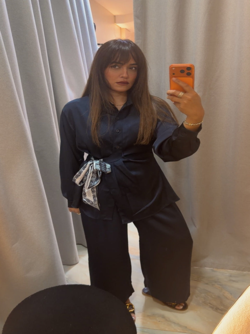 Midnight Knot Co-Ord Set