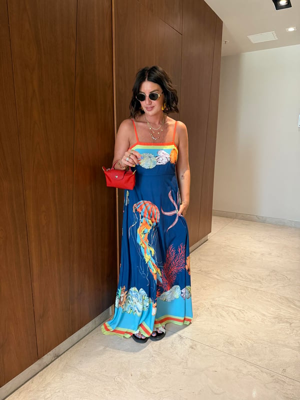 Coral Reef Maxi Dress