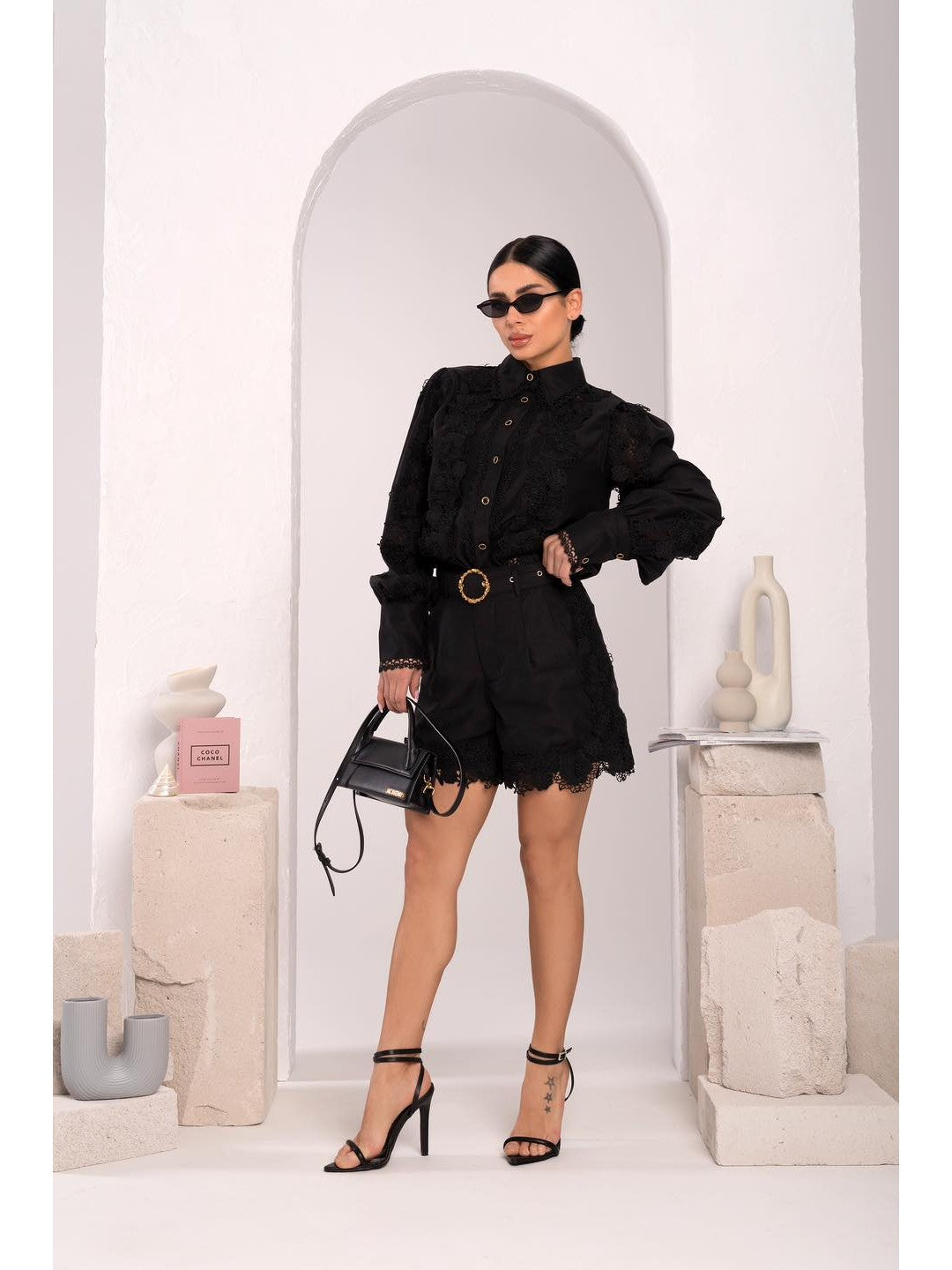 Capri Noir Lace Co-Ord