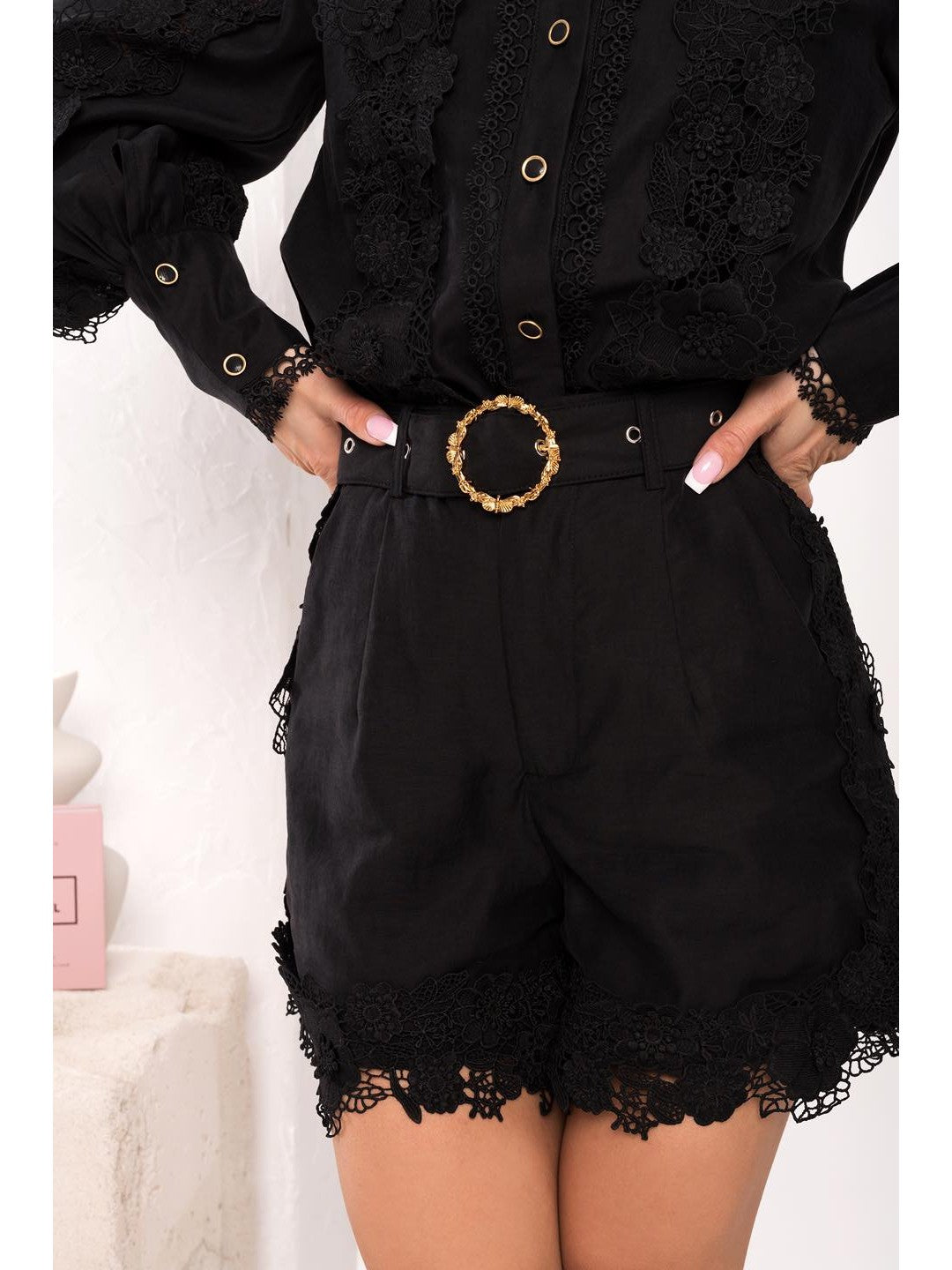 Capri Noir Lace Co-Ord