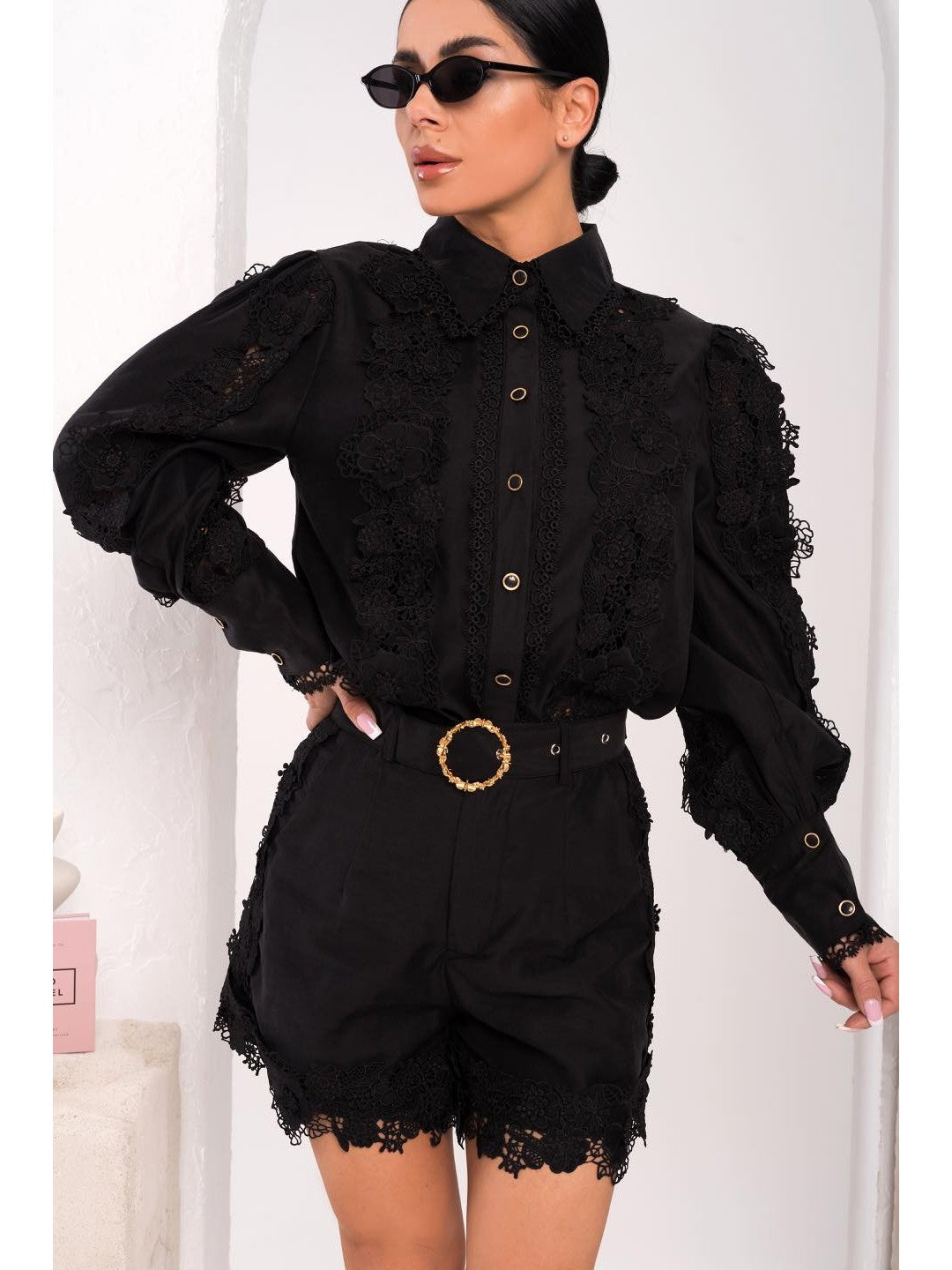 Capri Noir Lace Co-Ord