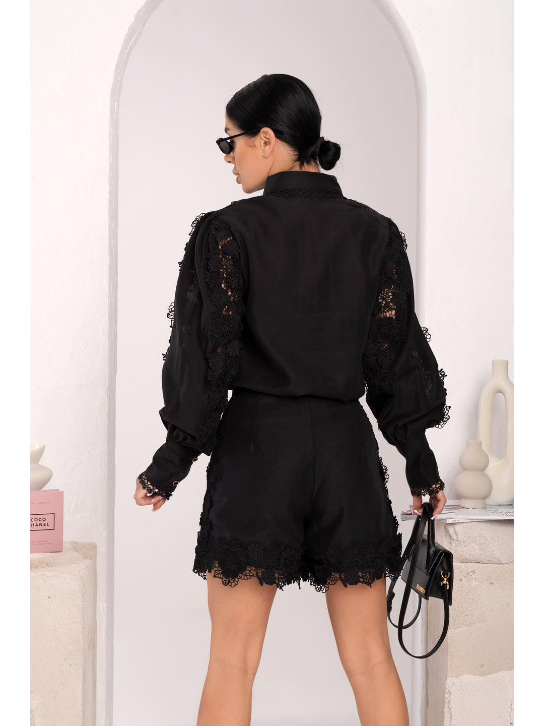 Capri Noir Lace Co-Ord