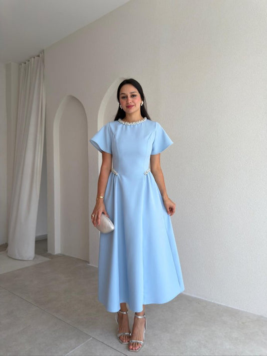 The Seraphina Dress Blue