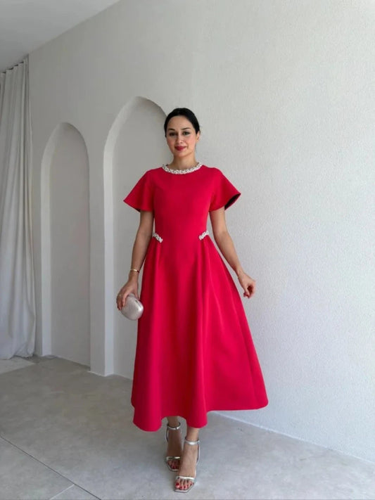 The Seraphina Dress Red