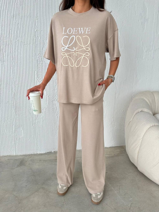 Loewe Casual Nude Embroidery Set