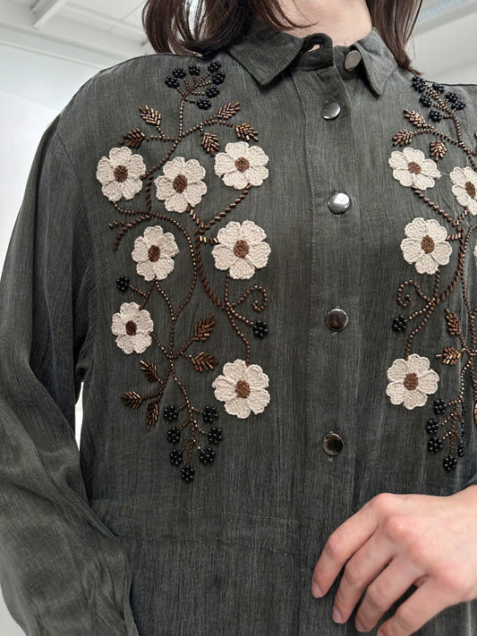 Verdant Muse Lyocell Fabric Floral Co Ord