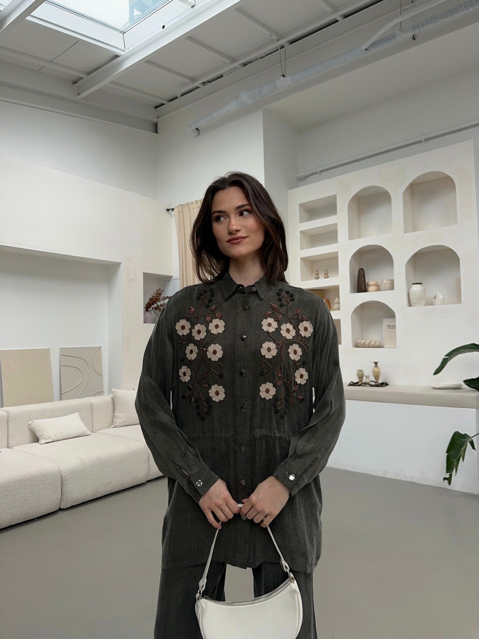 Verdant Muse Lyocell Fabric Floral Co Ord