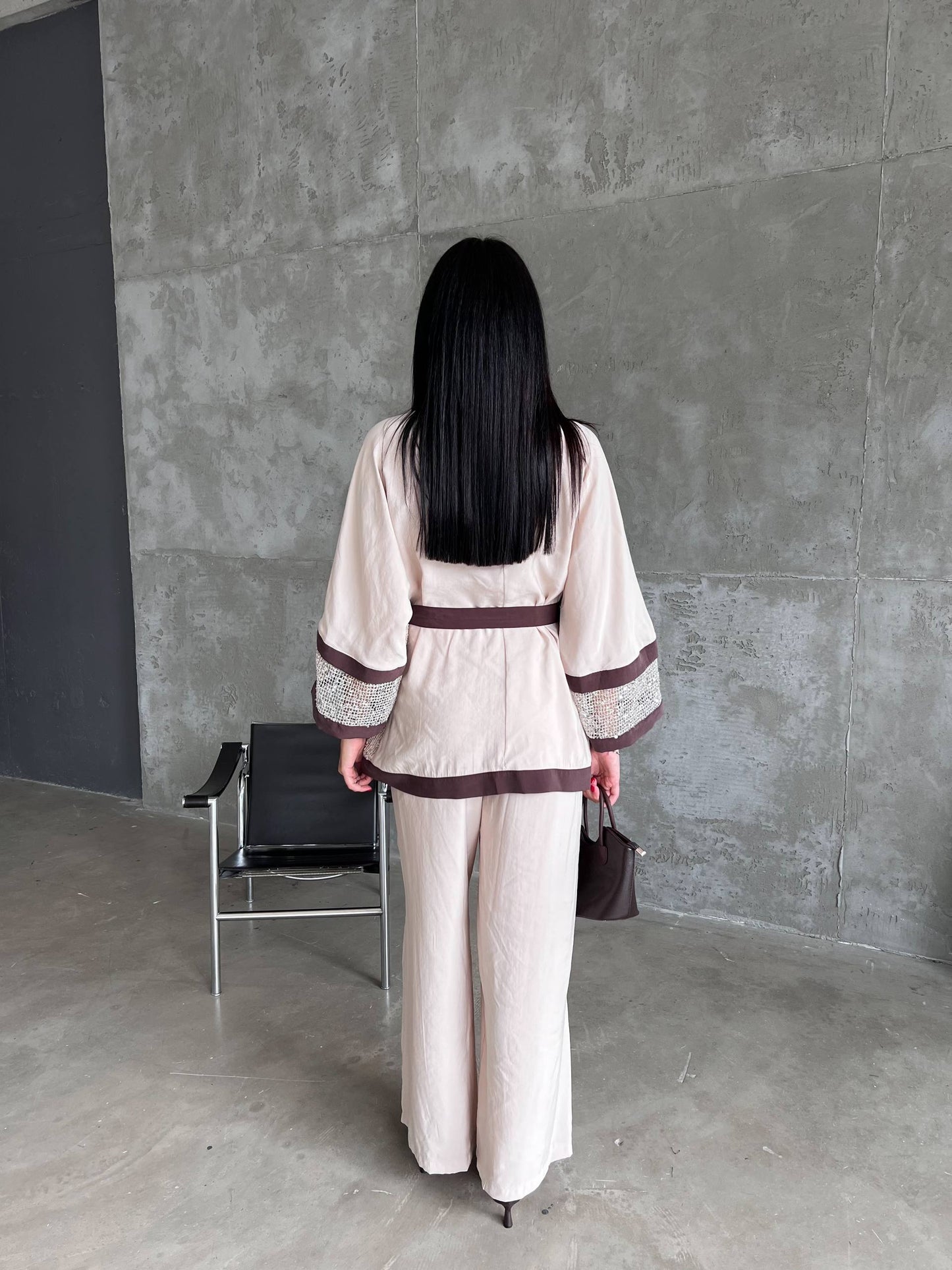 The Contessa Set Beige