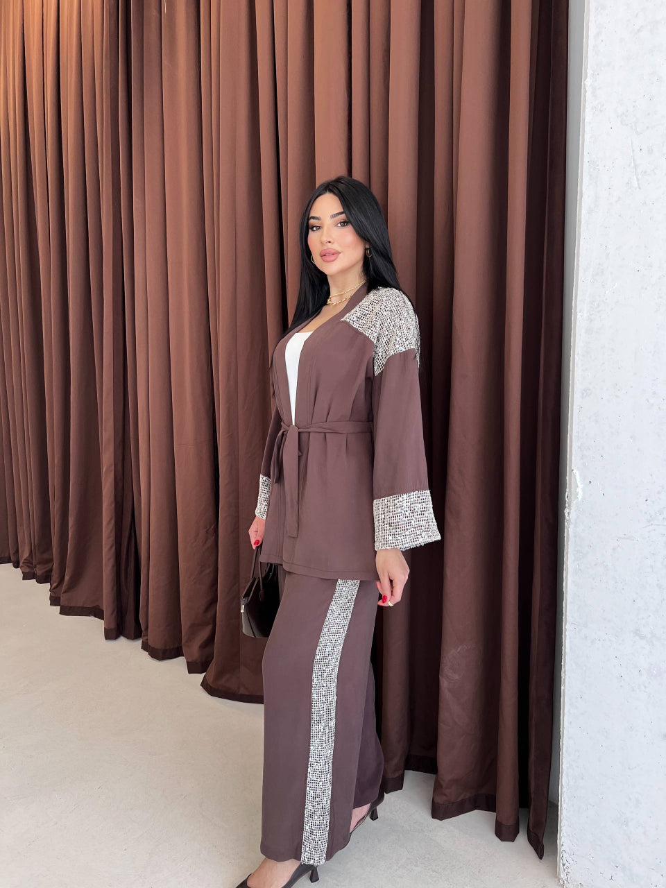 The Celeste Set Brown