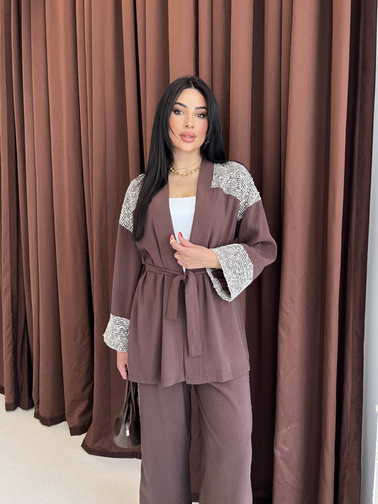 The Celeste Set Brown