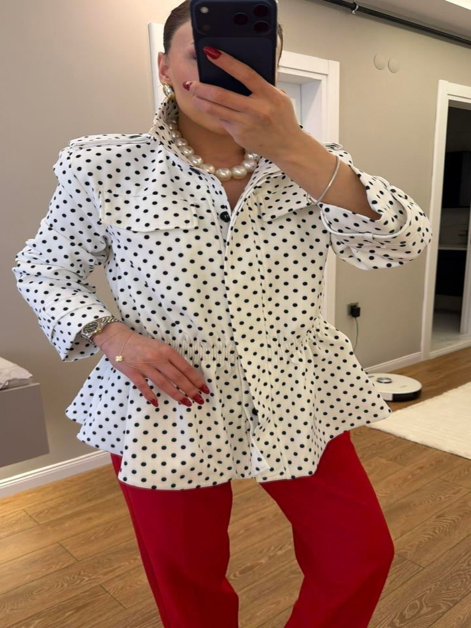 The Bella Polka Jacket