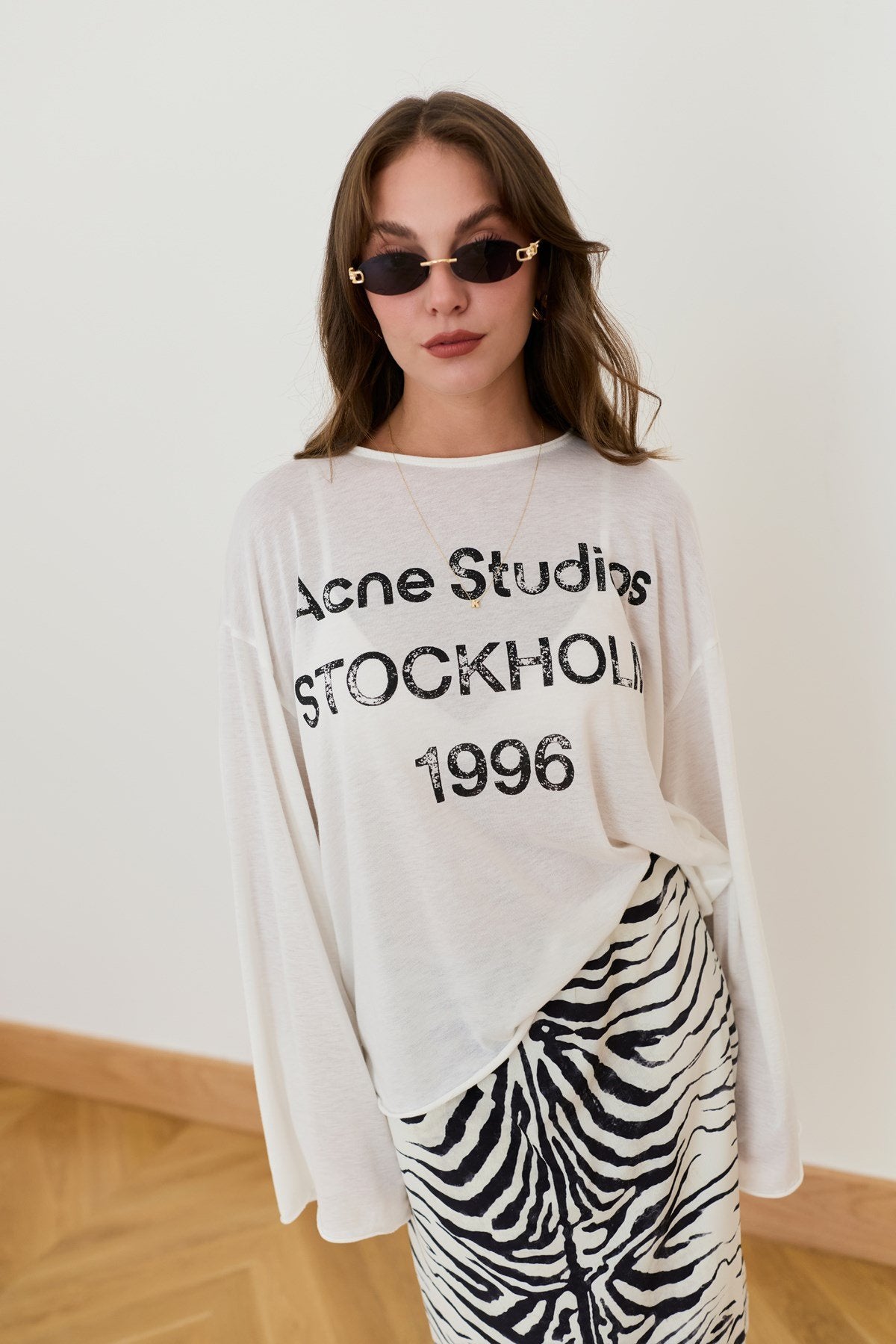 Stockholm White Statement Tee STD (10 day waiting period)