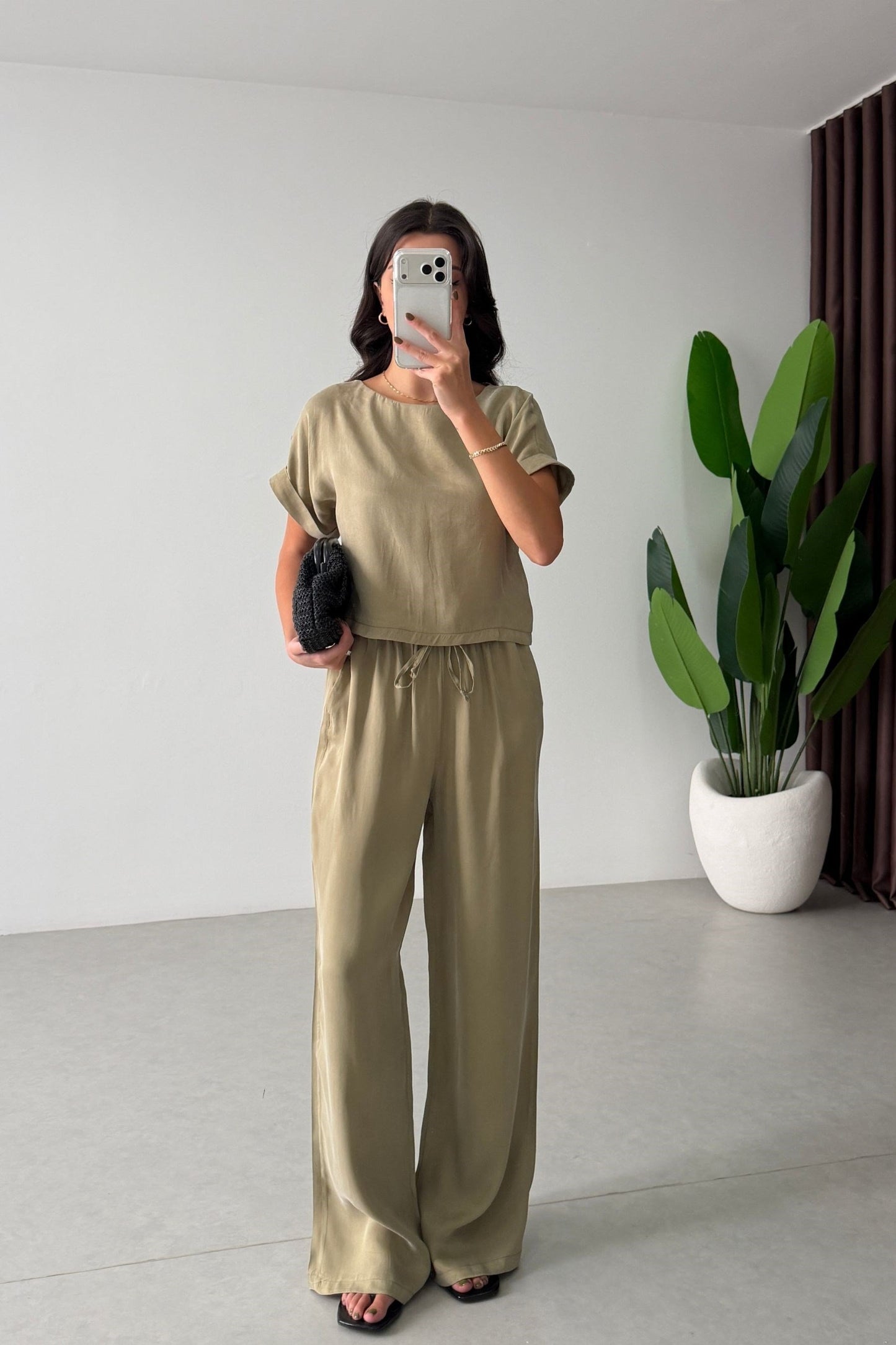 Eva Co-Ord Set Sage