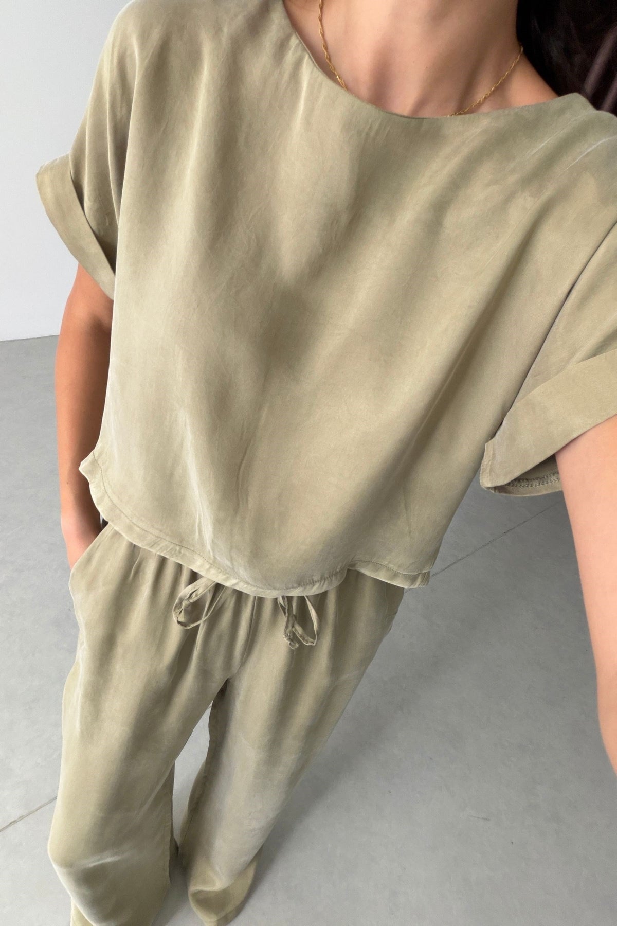 Eva Co-Ord Set Sage