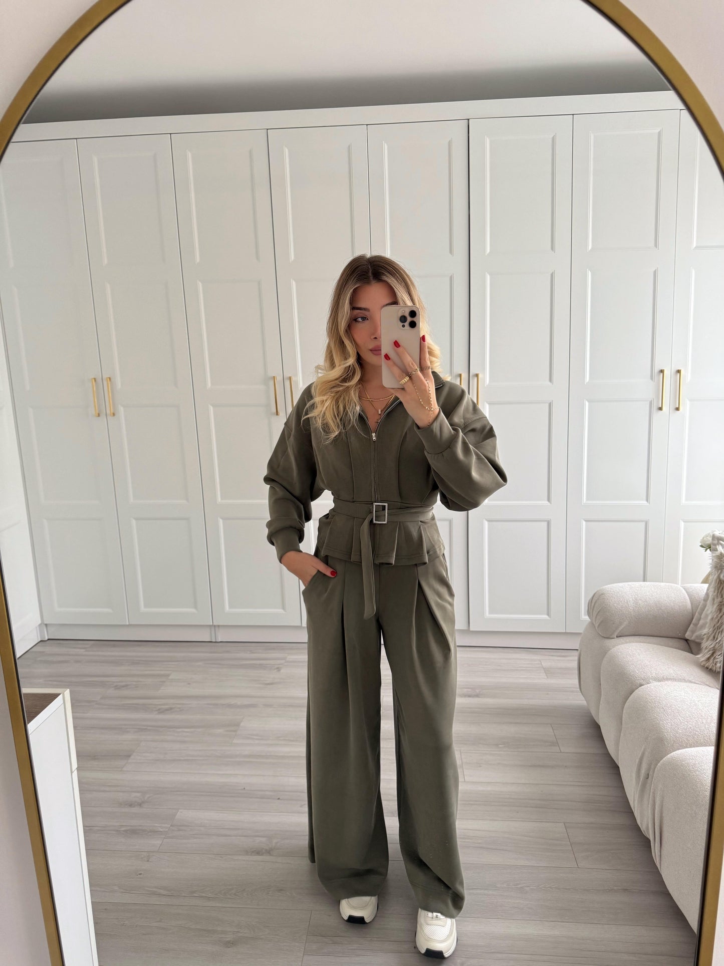 Premium Modal Tracksuit Set Khaki R1650