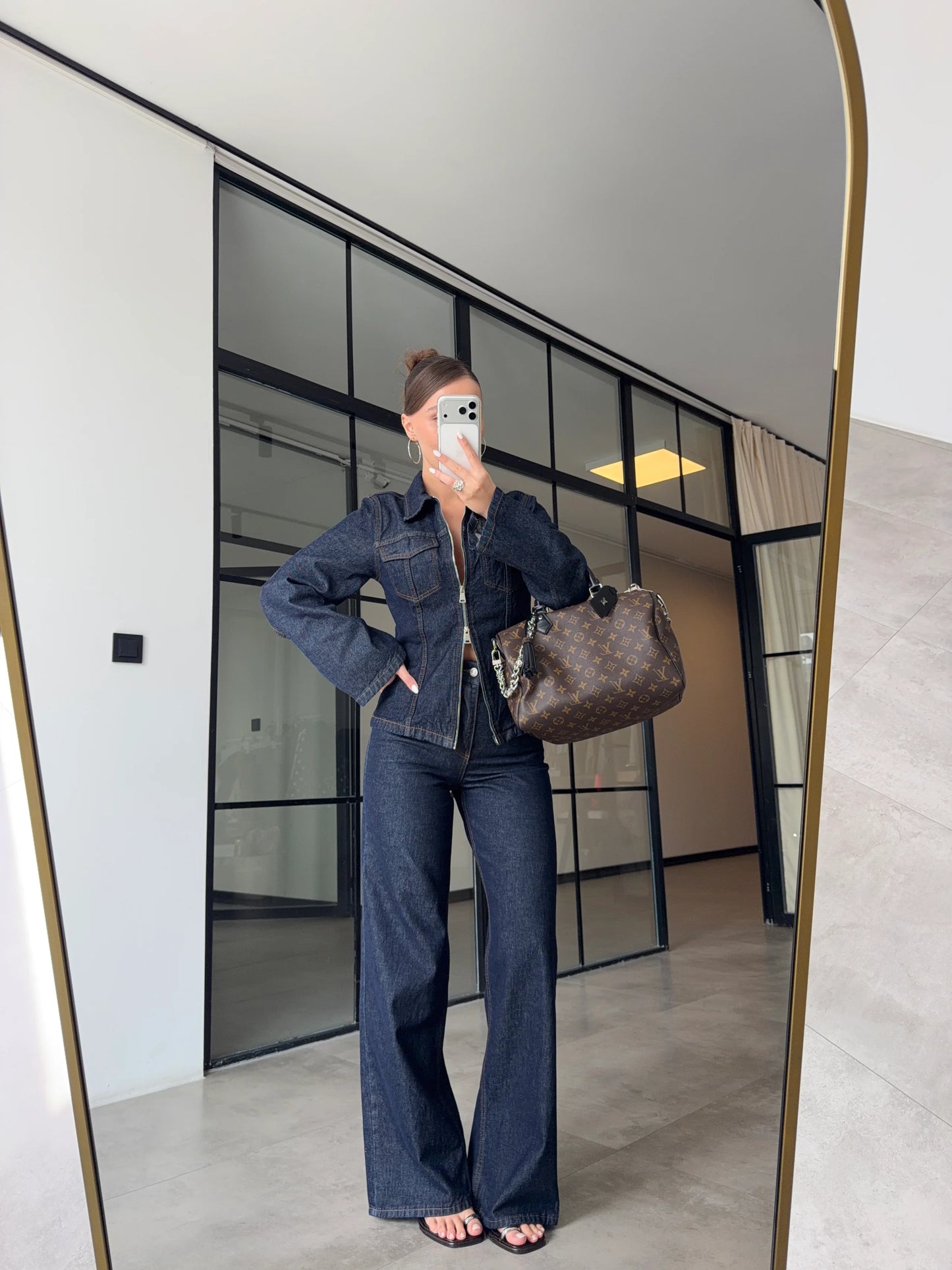 The Sculpt Denim Set