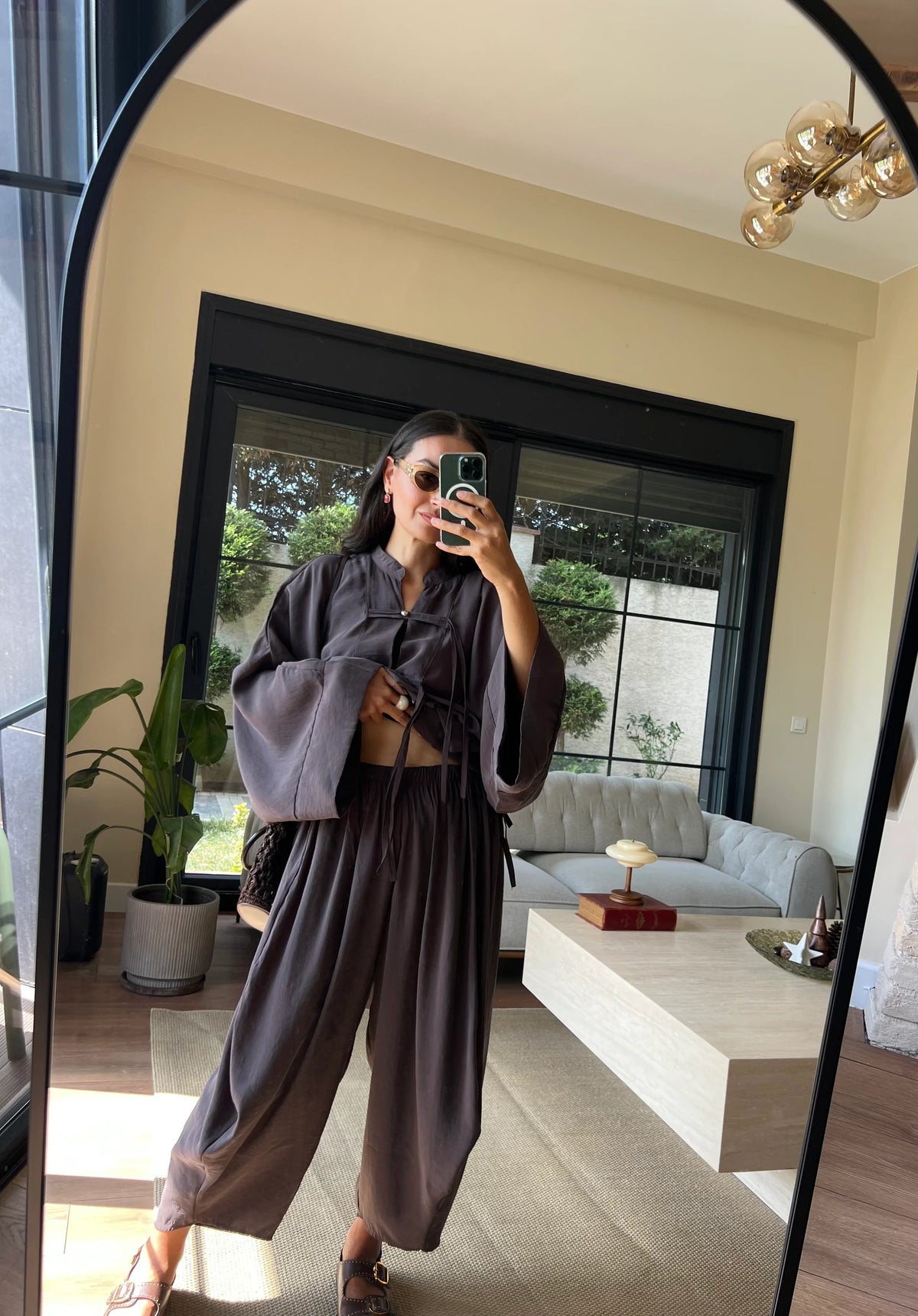 Sakura Co-Ord Brown- STD Size