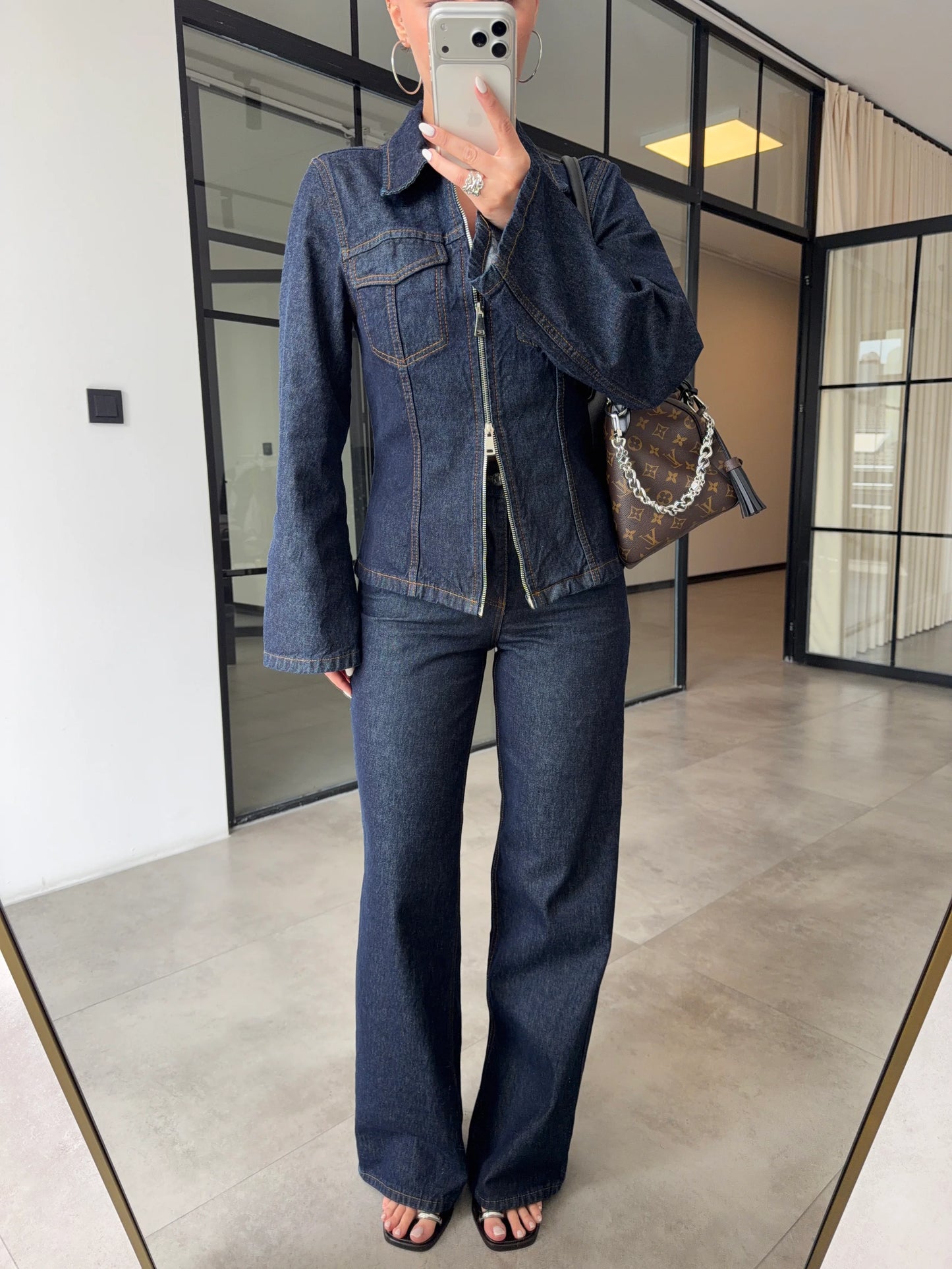 The Sculpt Denim Set