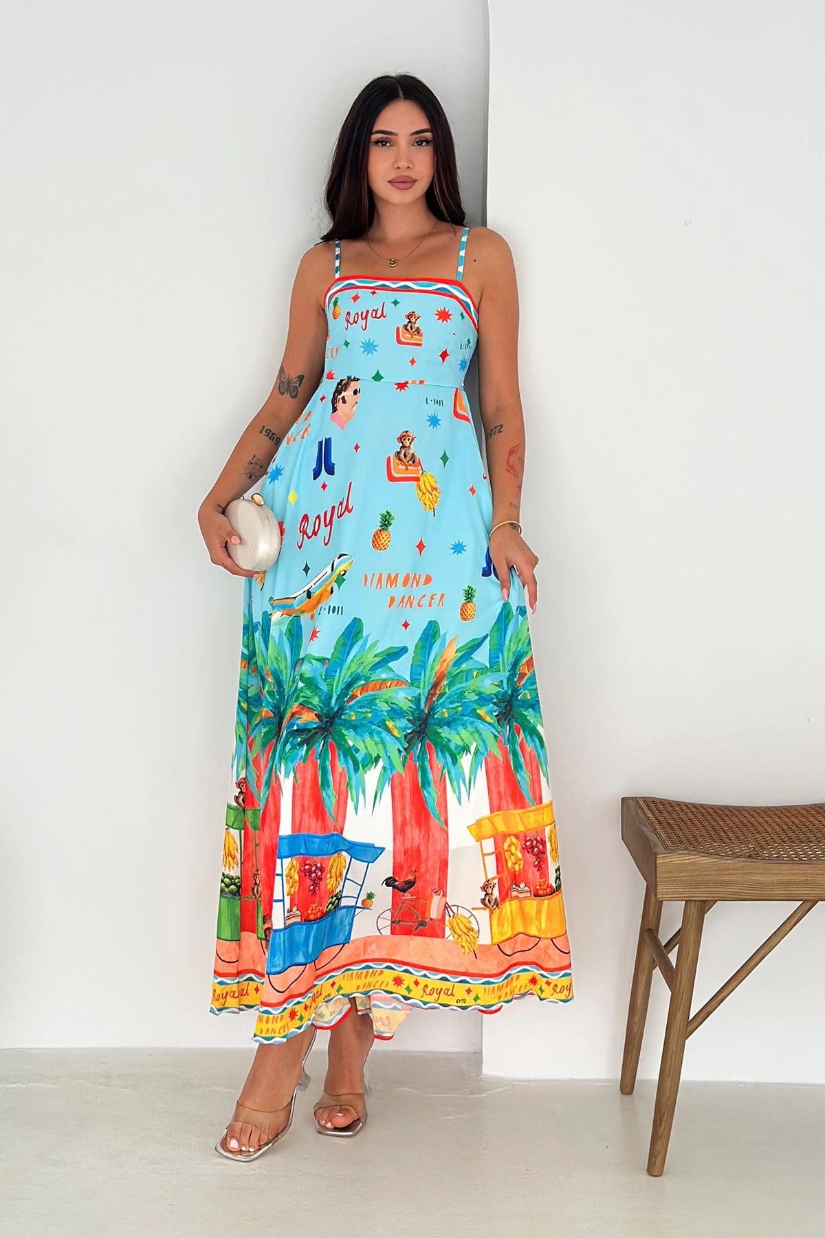 Vita di Mare Printed Dress