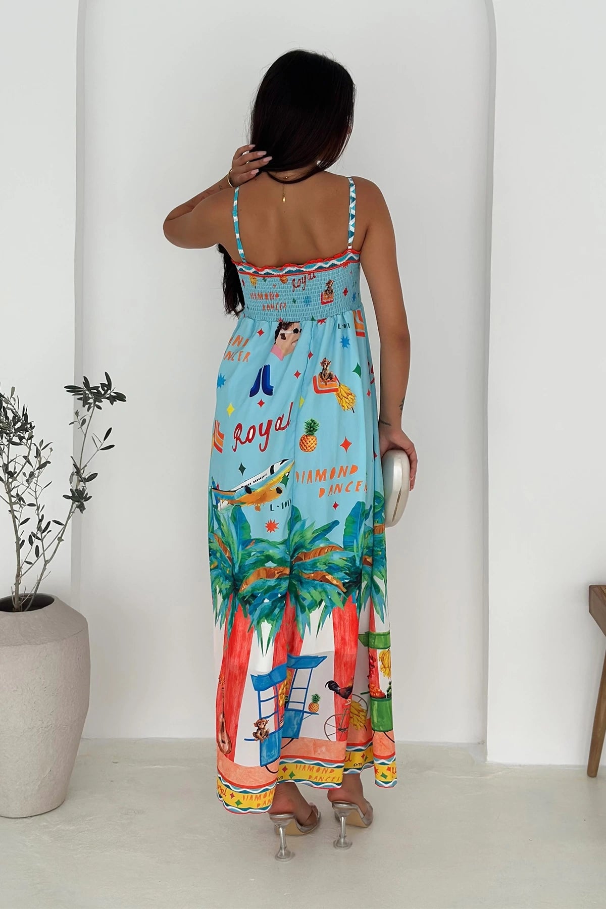 Vita di Mare Printed Dress