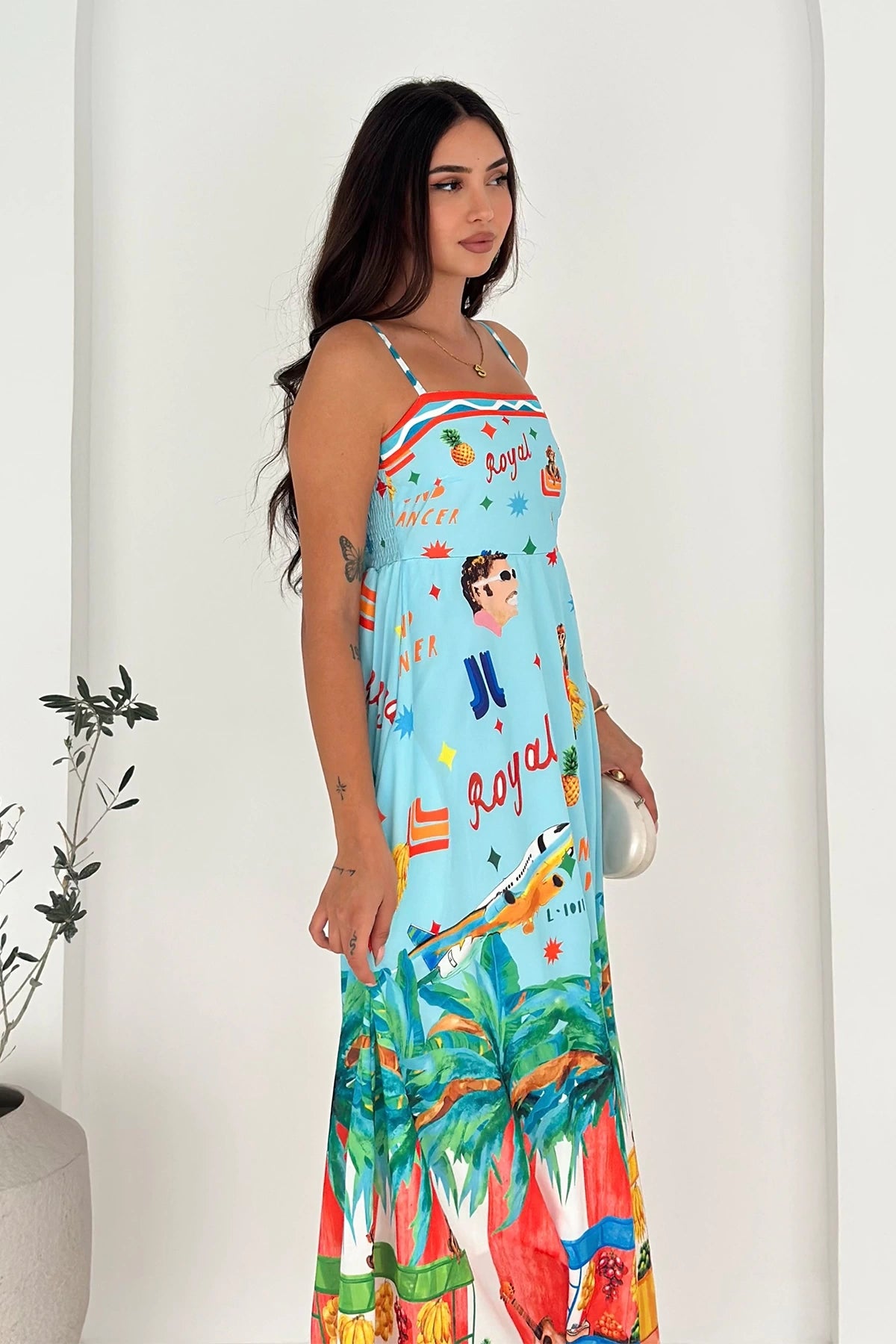 Vita di Mare Printed Dress