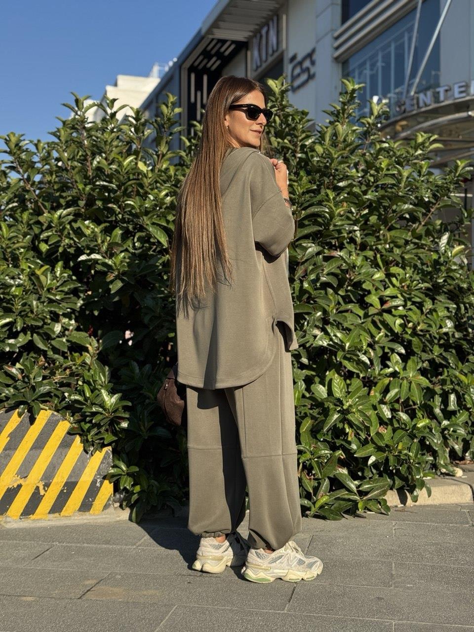 Urban Drift Lounge Set Olive