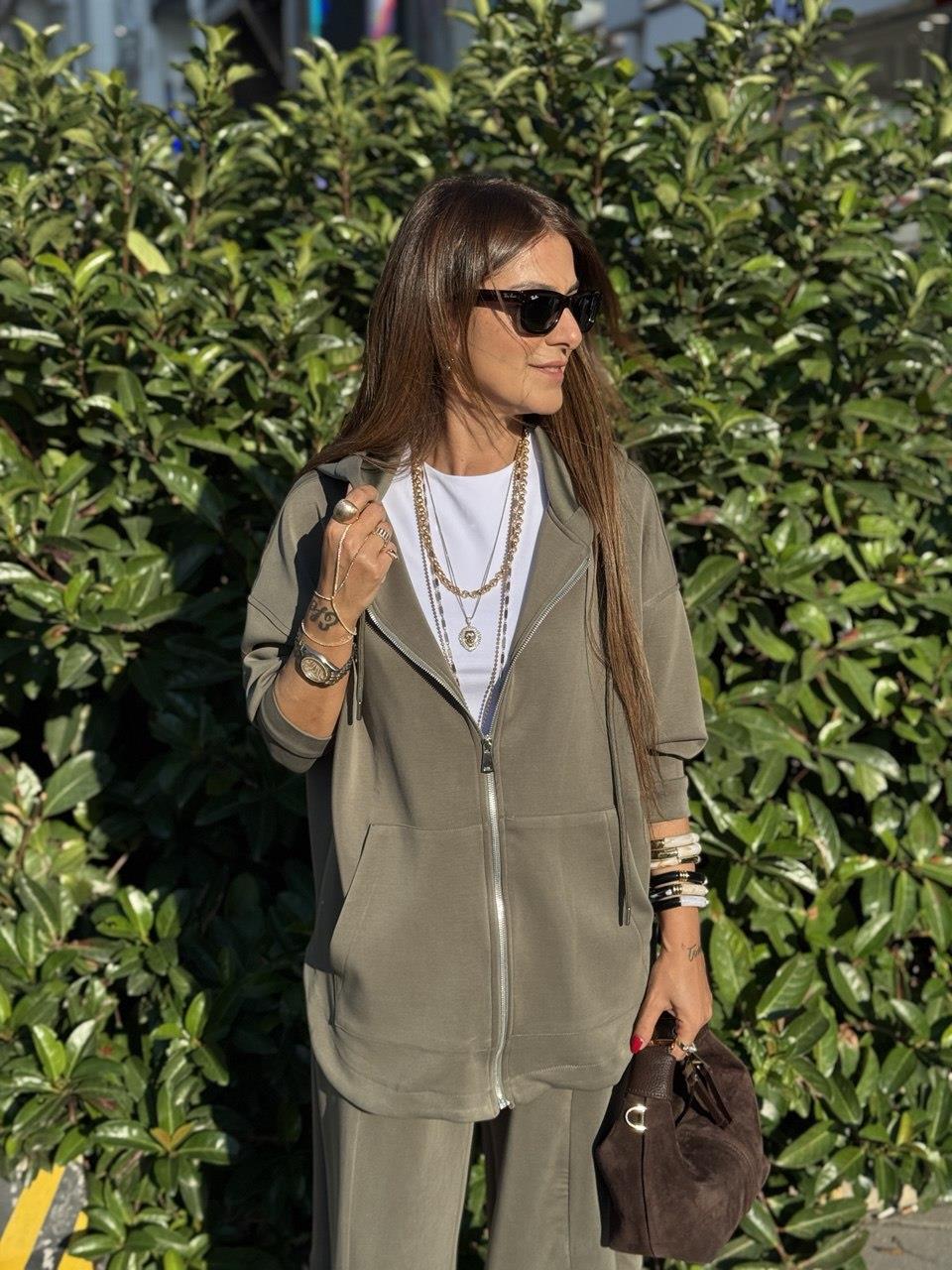 Urban Drift Lounge Set Olive