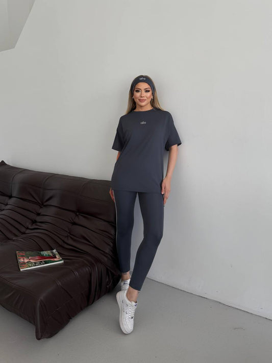 New Yoga Set Anthracite - PREORDER NOW (20 DAY DELIVERY)