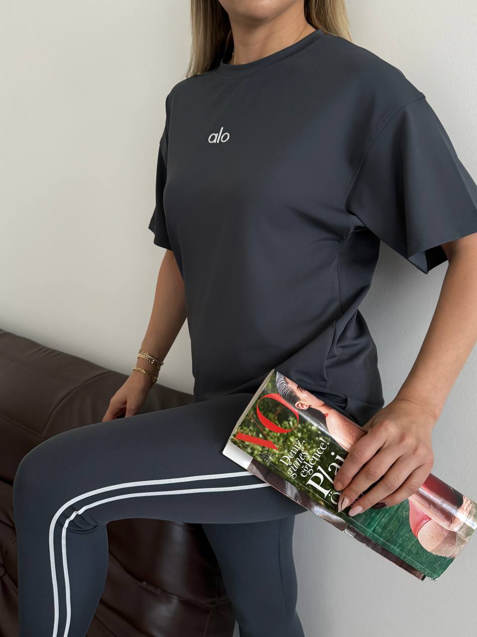 New Yoga Set Anthracite