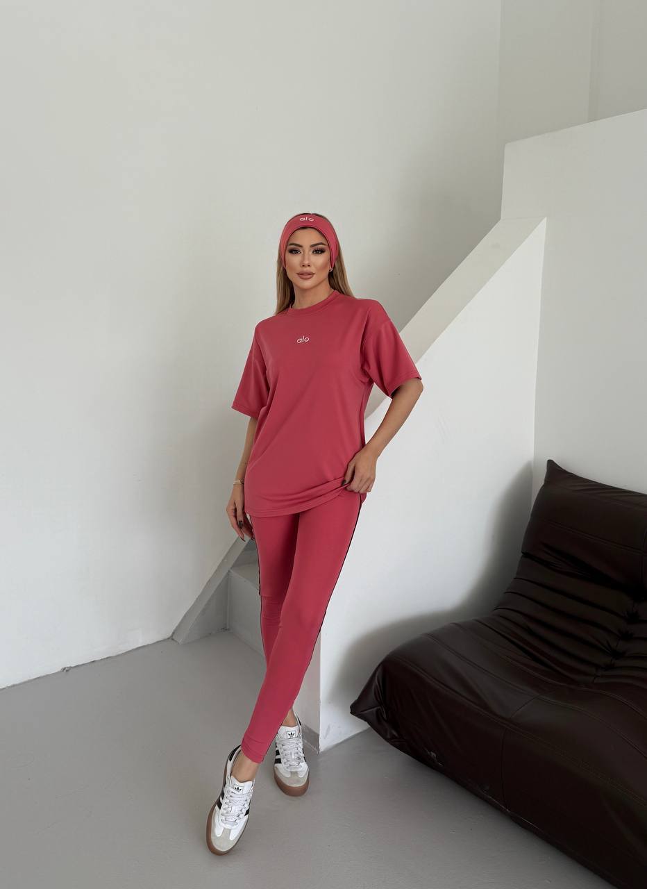 New Yoga Set Dusty Pink