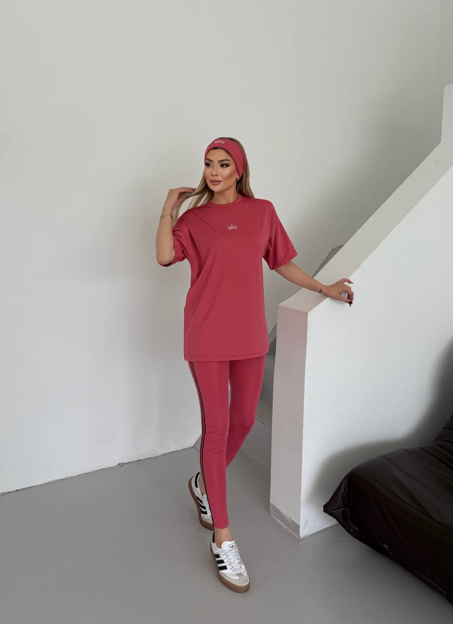 New Yoga Set Dusty Pink