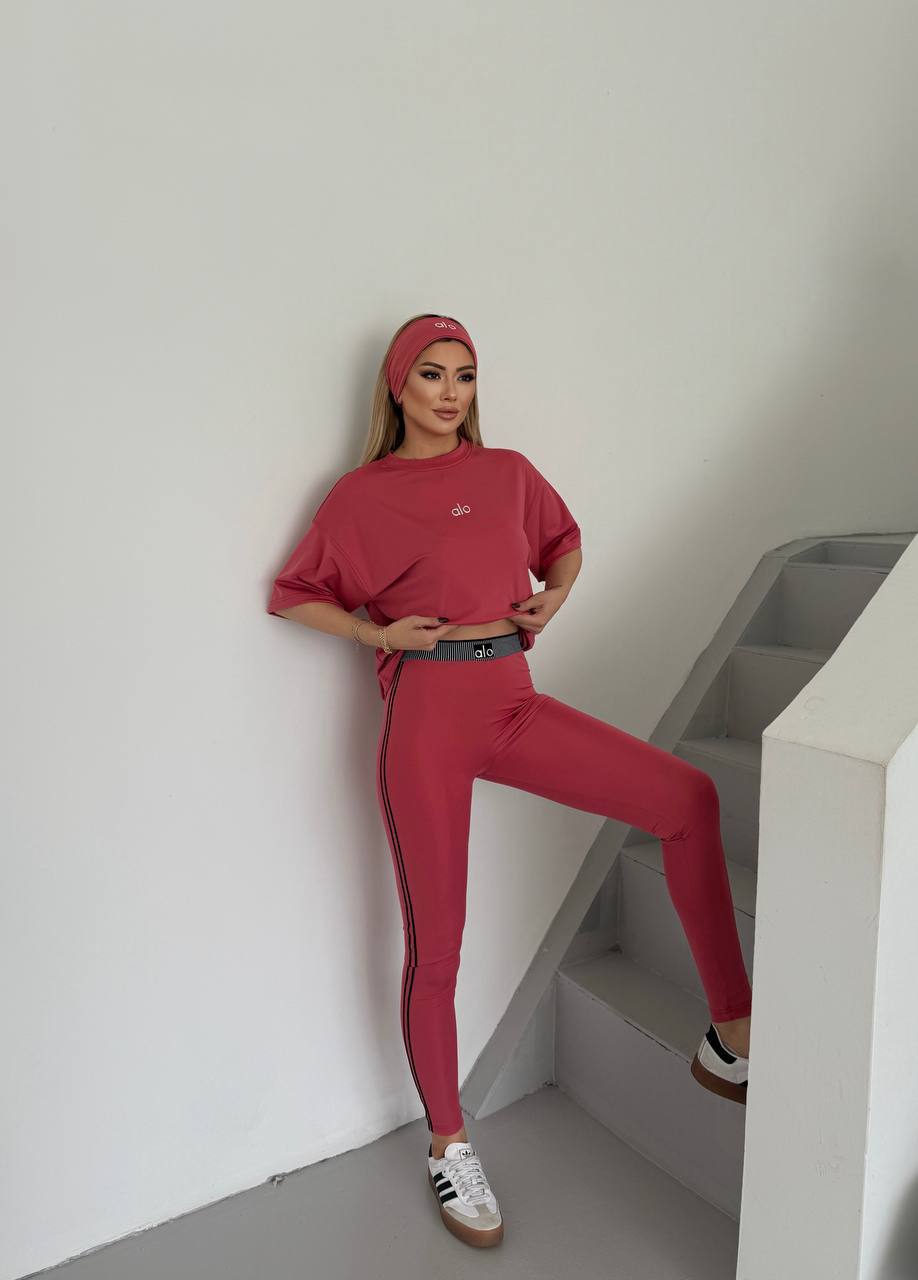 New Yoga Set Dusty Pink