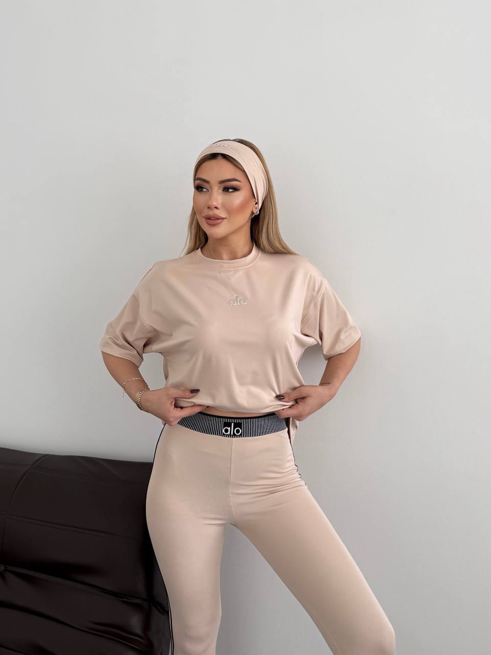 New Yoga Set Caramel