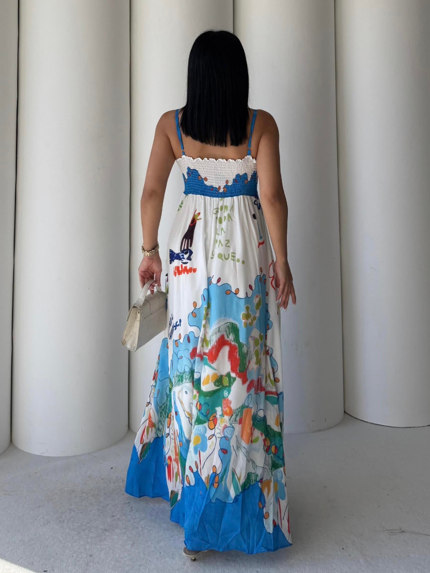 La Cartolina Maxi Dress
