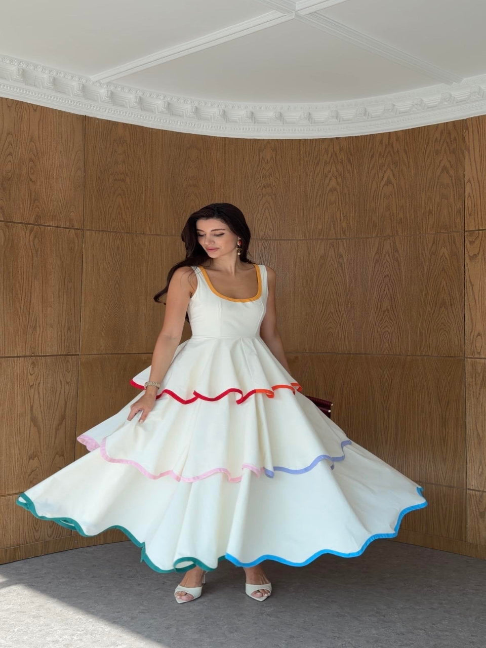 Viral Rainbow Dress