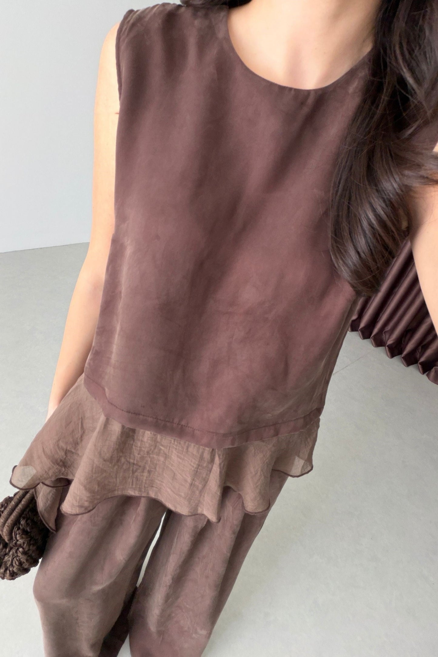Sienna Cascade Set Brown
