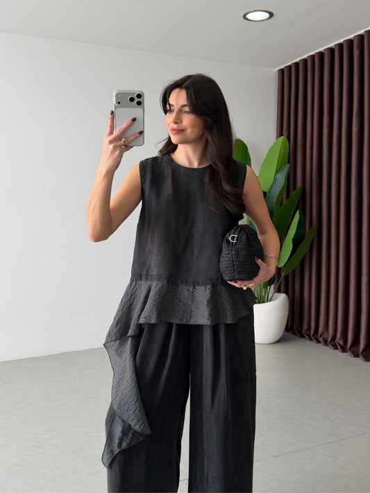Sienna Cascade Set Black