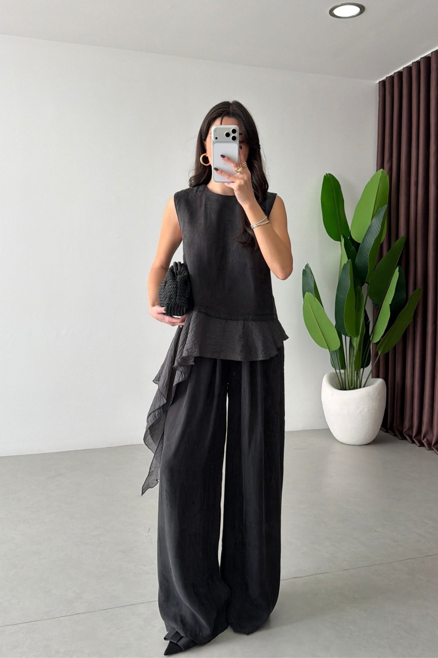 Sienna Cascade Set Black