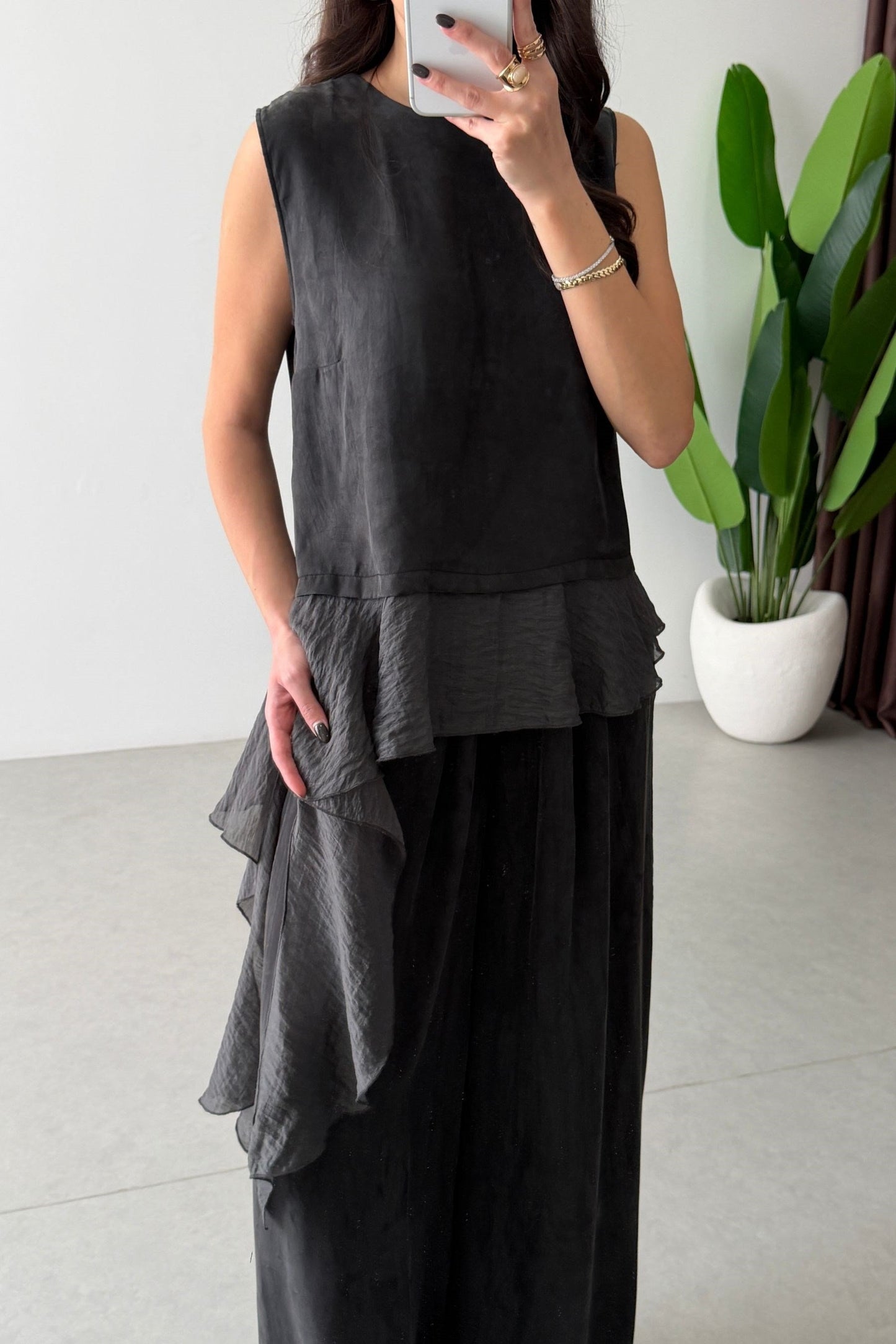 Sienna Cascade Set Black